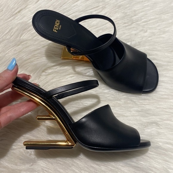 New Fendi First‎ F Heel sandal size 37.5EU - Picture 8 of 15